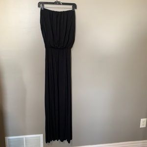 Long Strapless Dress Large